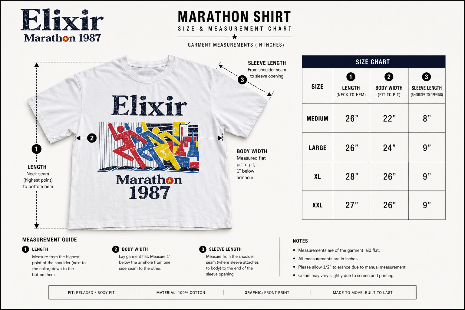 Marathon '87 Tee